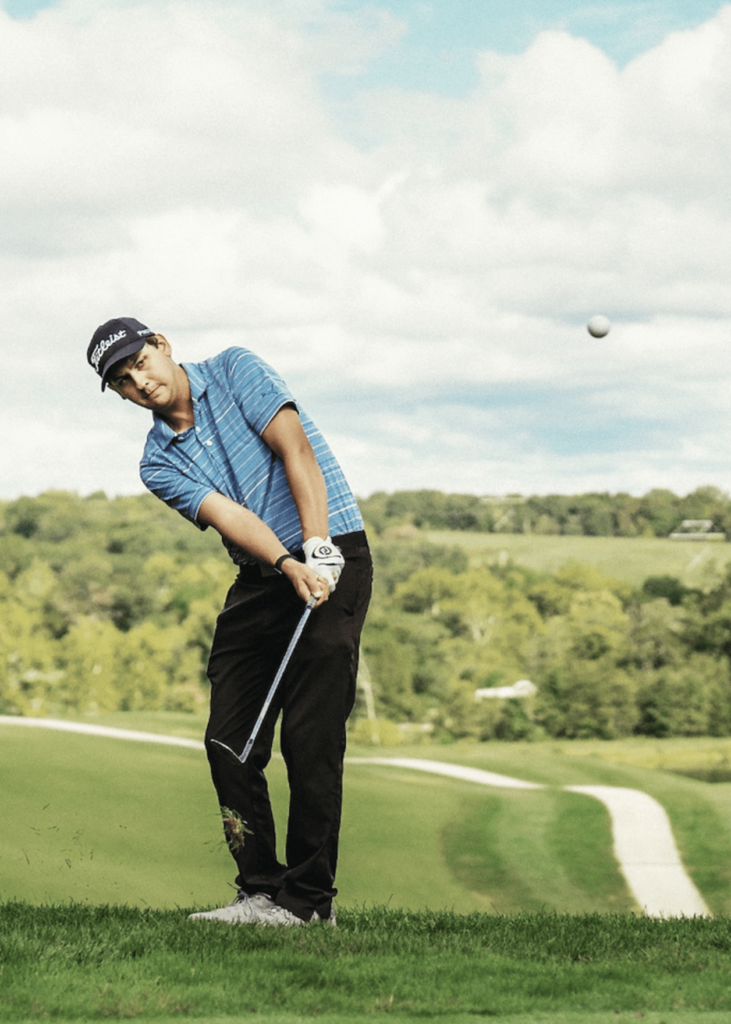 Calories burned playing 18 holes of golf