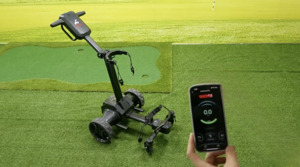 Premium electric golf cart built for comfort and control