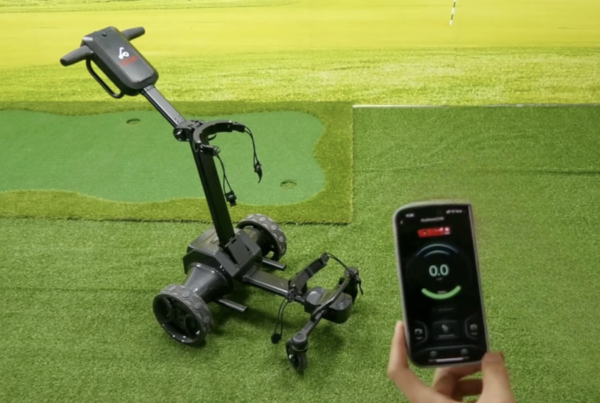 Premium electric golf cart built for comfort and control