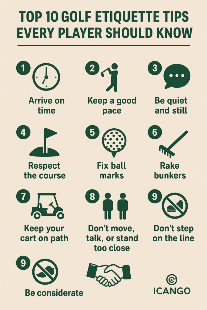 The Top 10 Golf Etiquette Tips Every Player Should Know